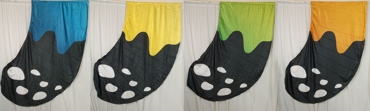 41 Butterfly Wing Flags by R&S Marching Arts