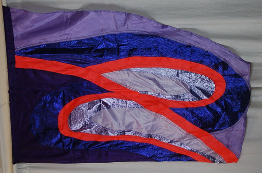 12 Purple Orange Flags
