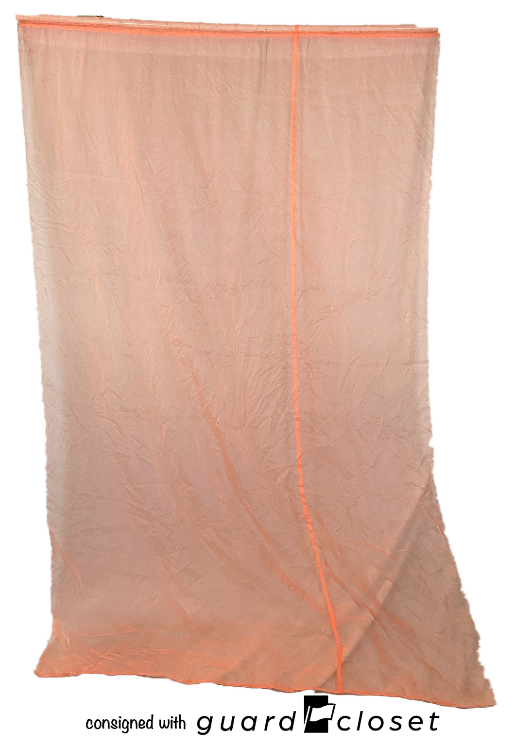 9 Solid Bright Orange Flags