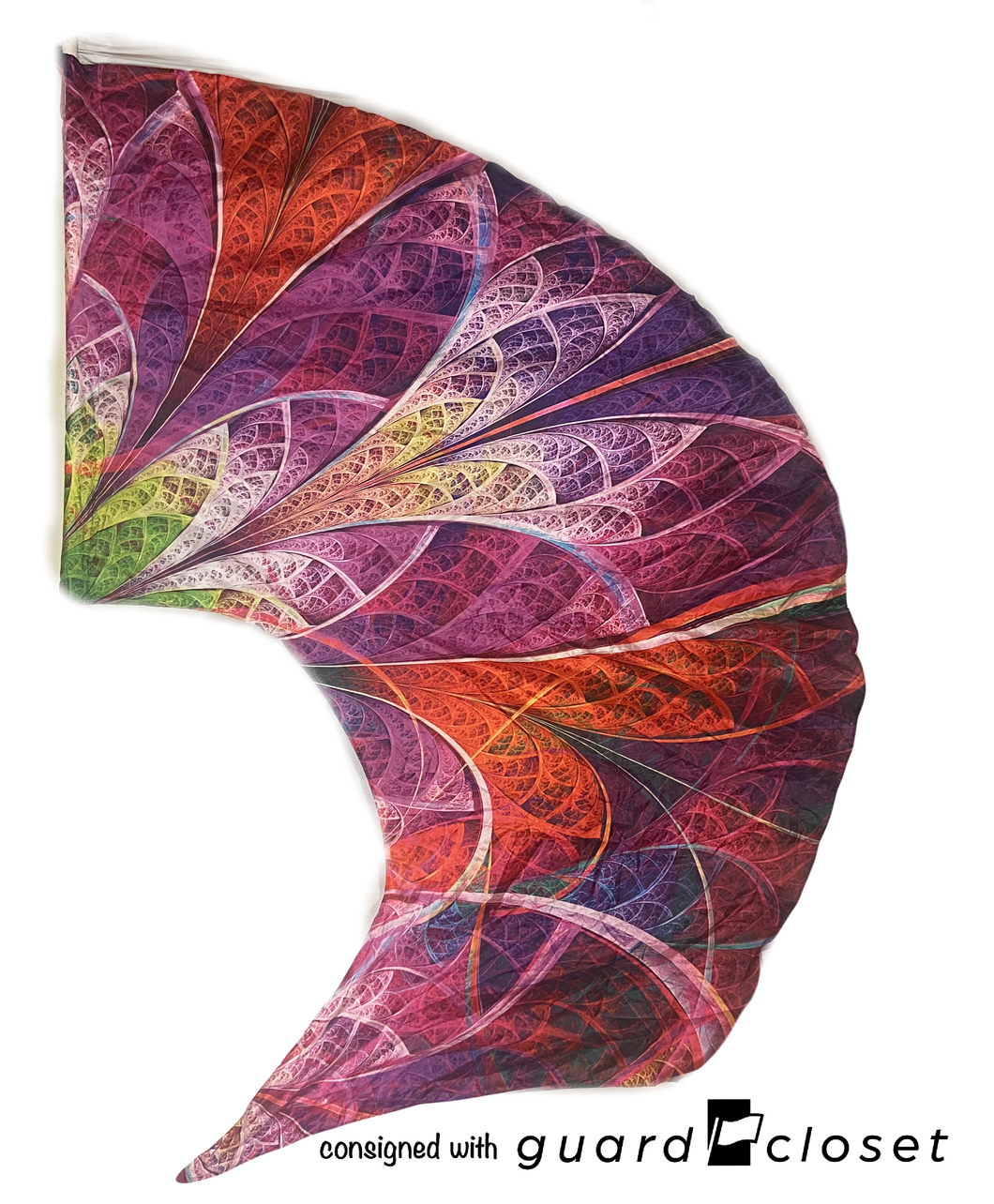 13 warm color feather swing flags Style Plus