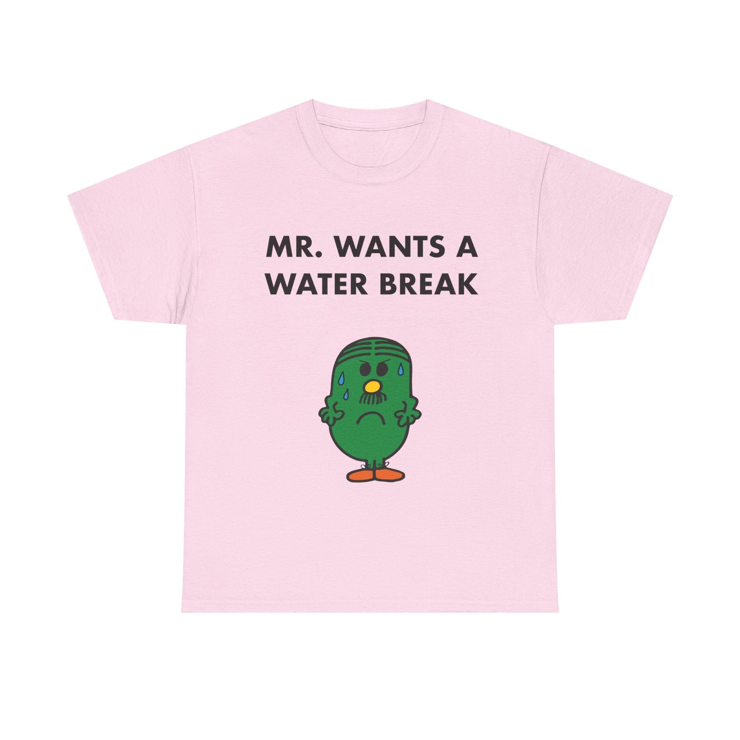 MR. WANTS A WATER BREAK Tee — Playful Band & Crew Shirt