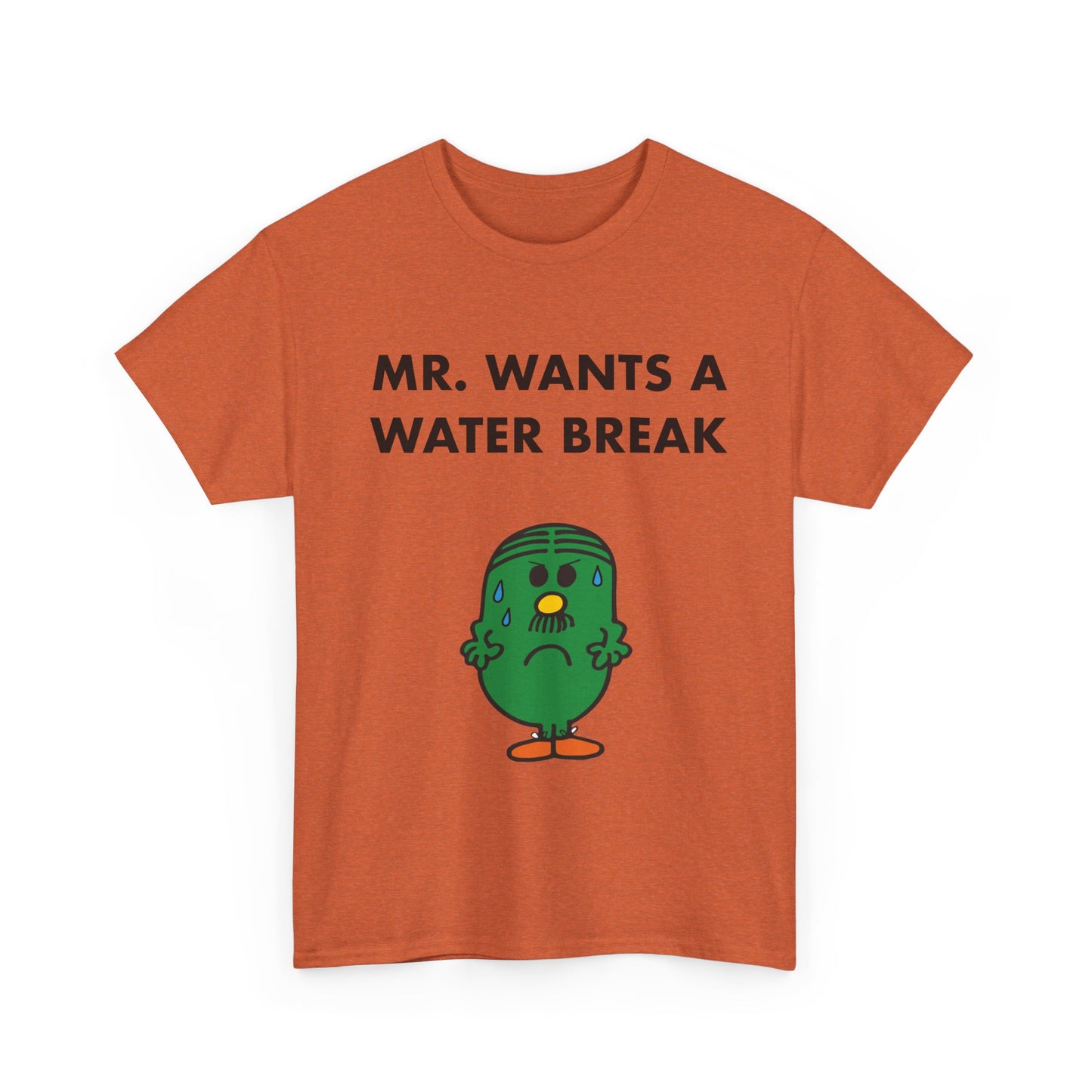 MR. WANTS A WATER BREAK Tee — Playful Band & Crew Shirt