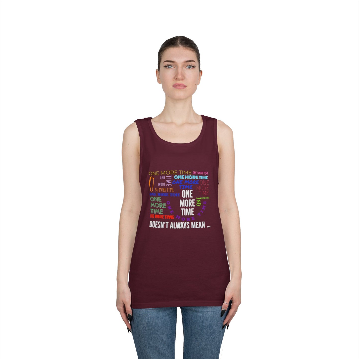 Pastel Word‑Art Tank — Marching Life (Unisex)