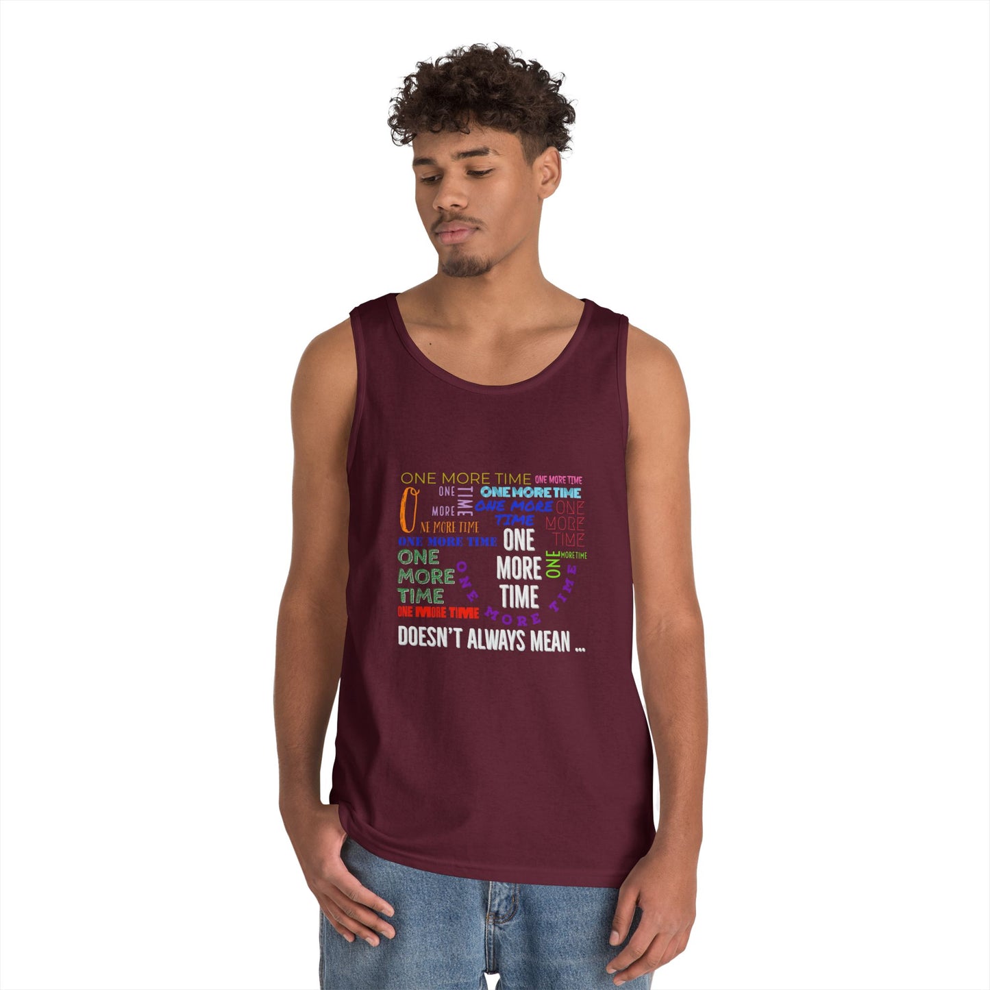 Pastel Word‑Art Tank — Marching Life (Unisex)