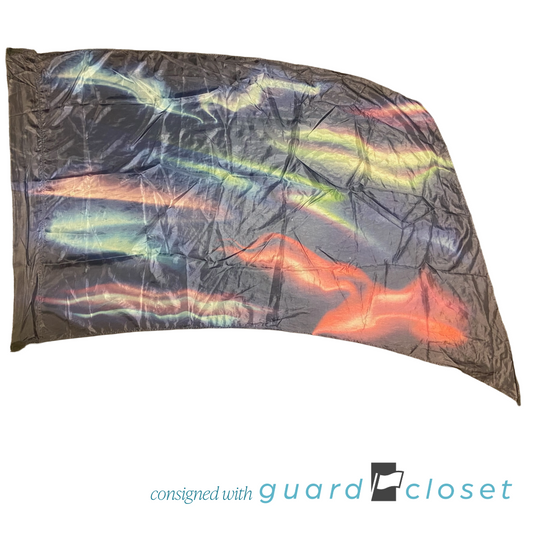11 Multi Color Northern Lights Aurora Borealis Flags by Digital Performance Gear