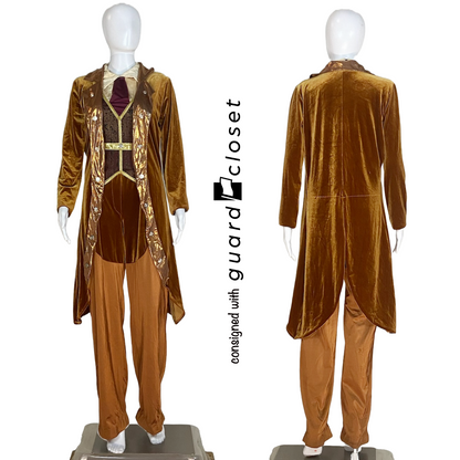 Varied Brown Steampunk Western Unitards and Jackets by Algy