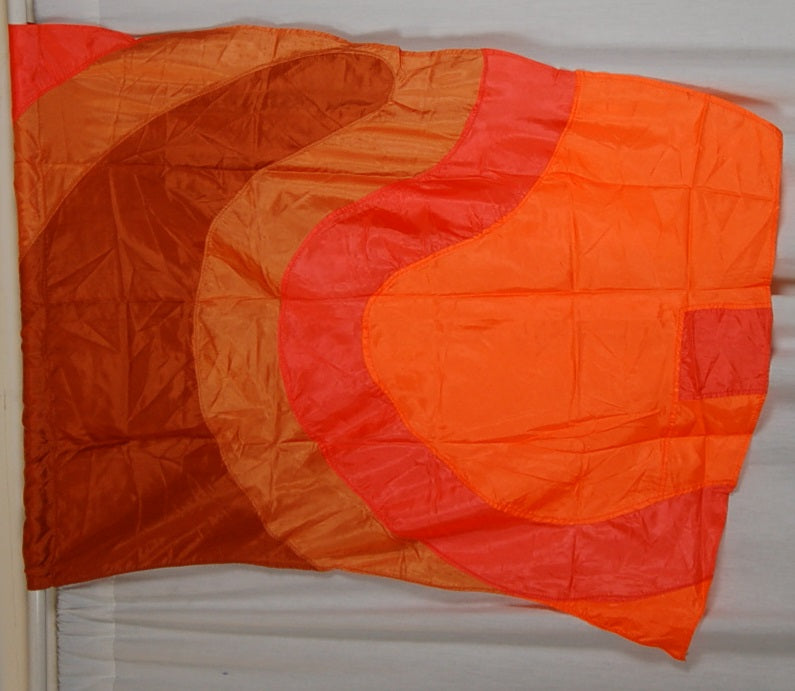 15 Orange/brown Flags