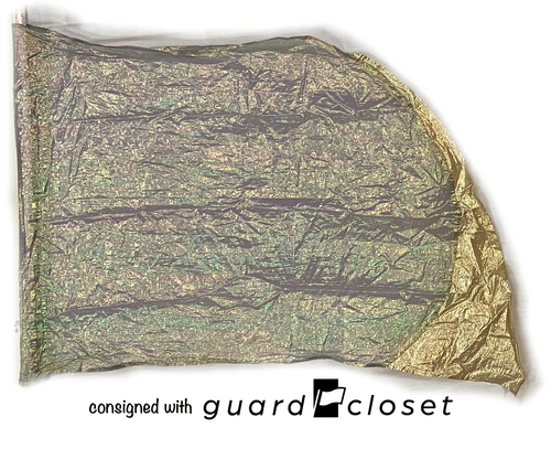 10 green gold iridescent flags guardcloset