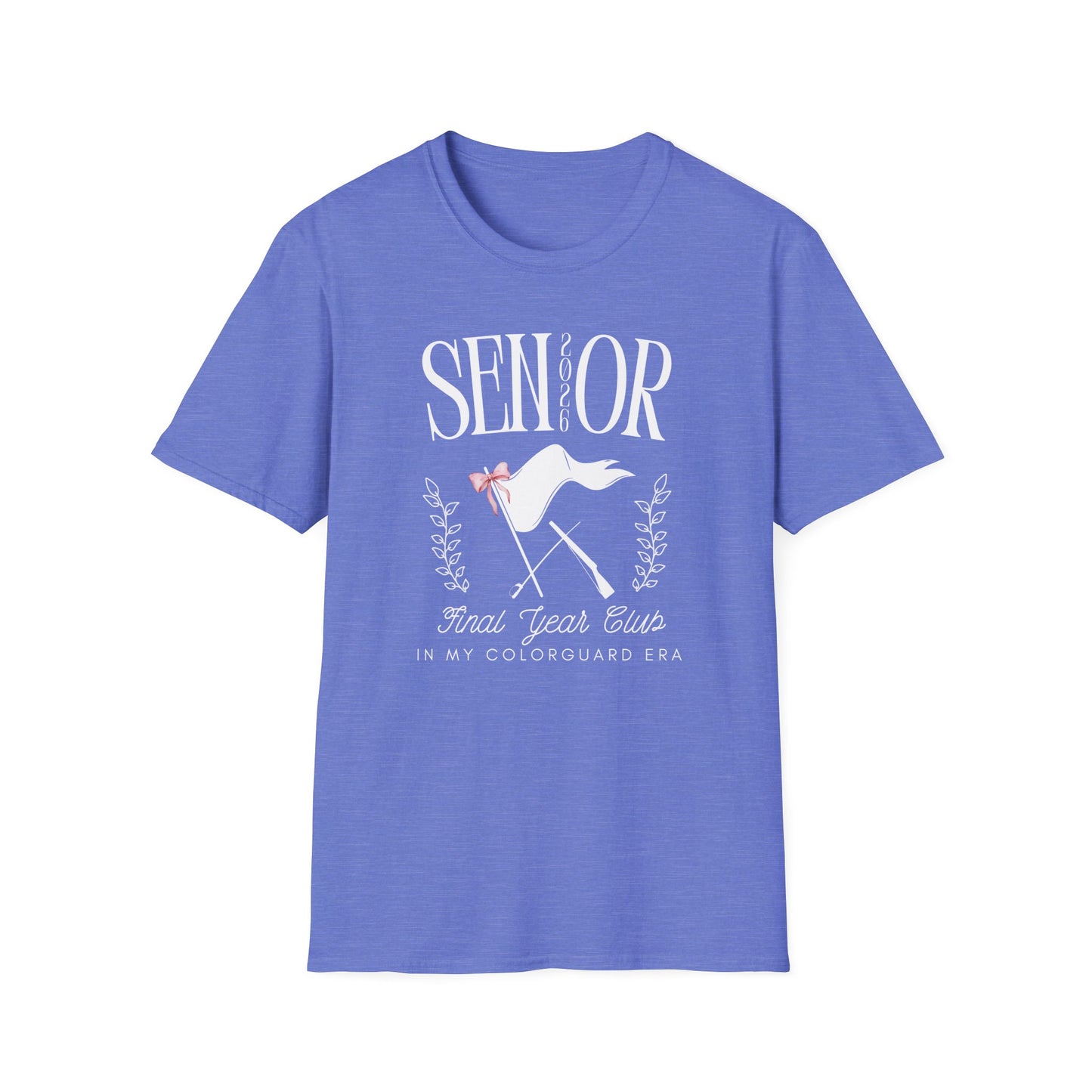 Starting Line Design Co - Custom Graduation Year Colorguard Senior Social Club Tee