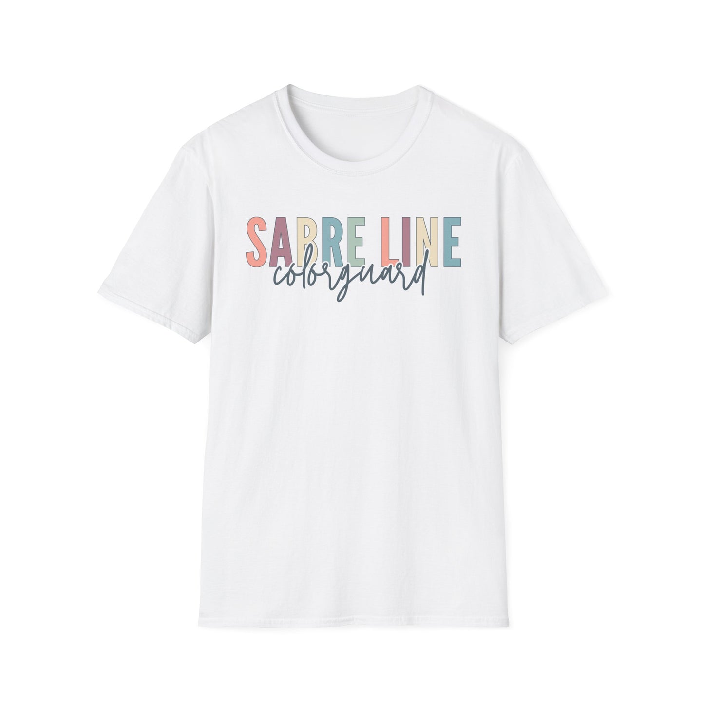 Starting Line Design Co - Sabre Line Colorful Varsity Tee
