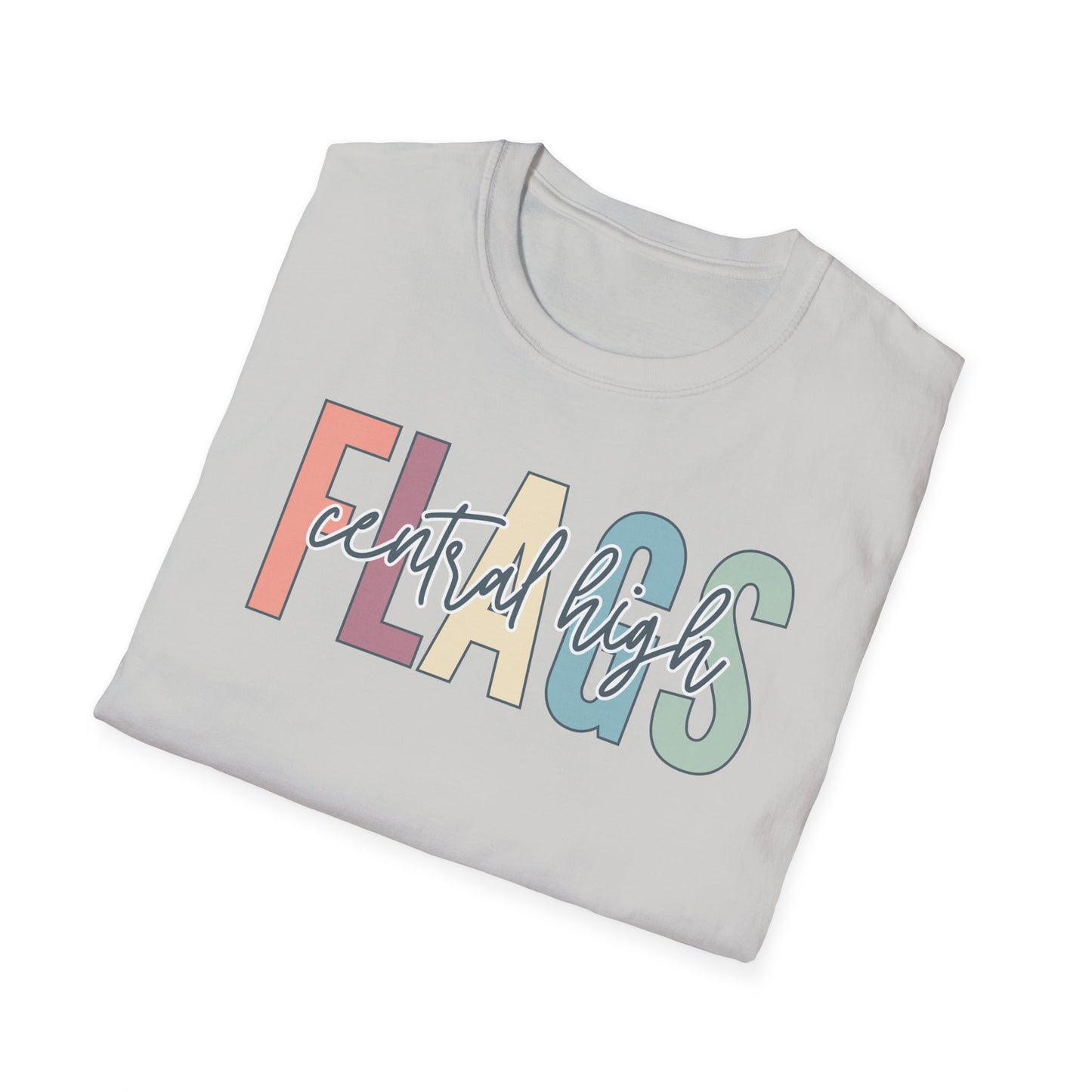 Starting Line Design Co - Custom Colorful Varsity Flags Tee