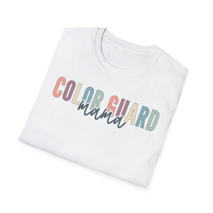 Starting Line Design Co - Custom Colorguard Colorful Varsity Tee for Mama, Grandma, Sister, Auntie, etc.