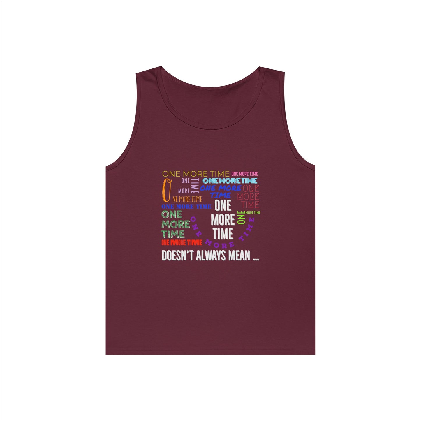 Pastel Word‑Art Tank — Marching Life (Unisex)