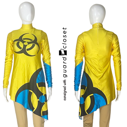 Varied Blue and Yellow Biohazard Uniforms | McCormicks | Set of 41