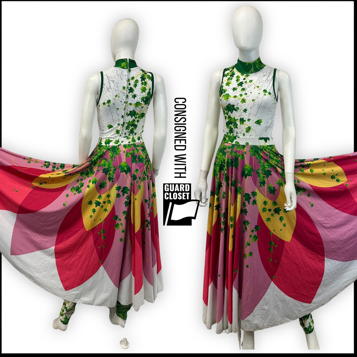 Pink flower bloom skirts | Dance Sophisticates | Set of 21