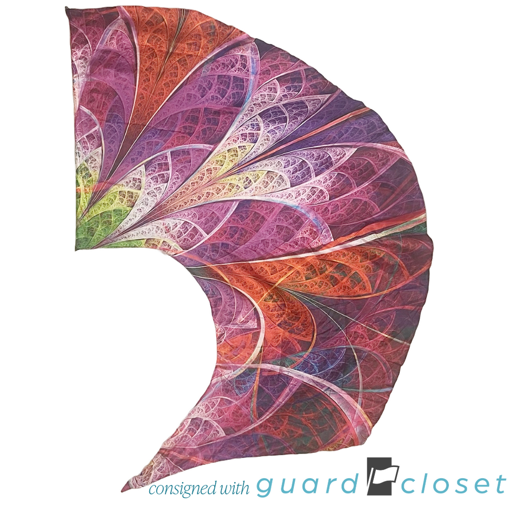 12 Multi Color Feather Super Swing Flags by StylePlus