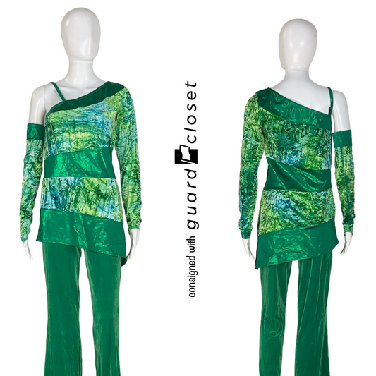 33 Green Unitards Tunics and Pants by A Wish Come True