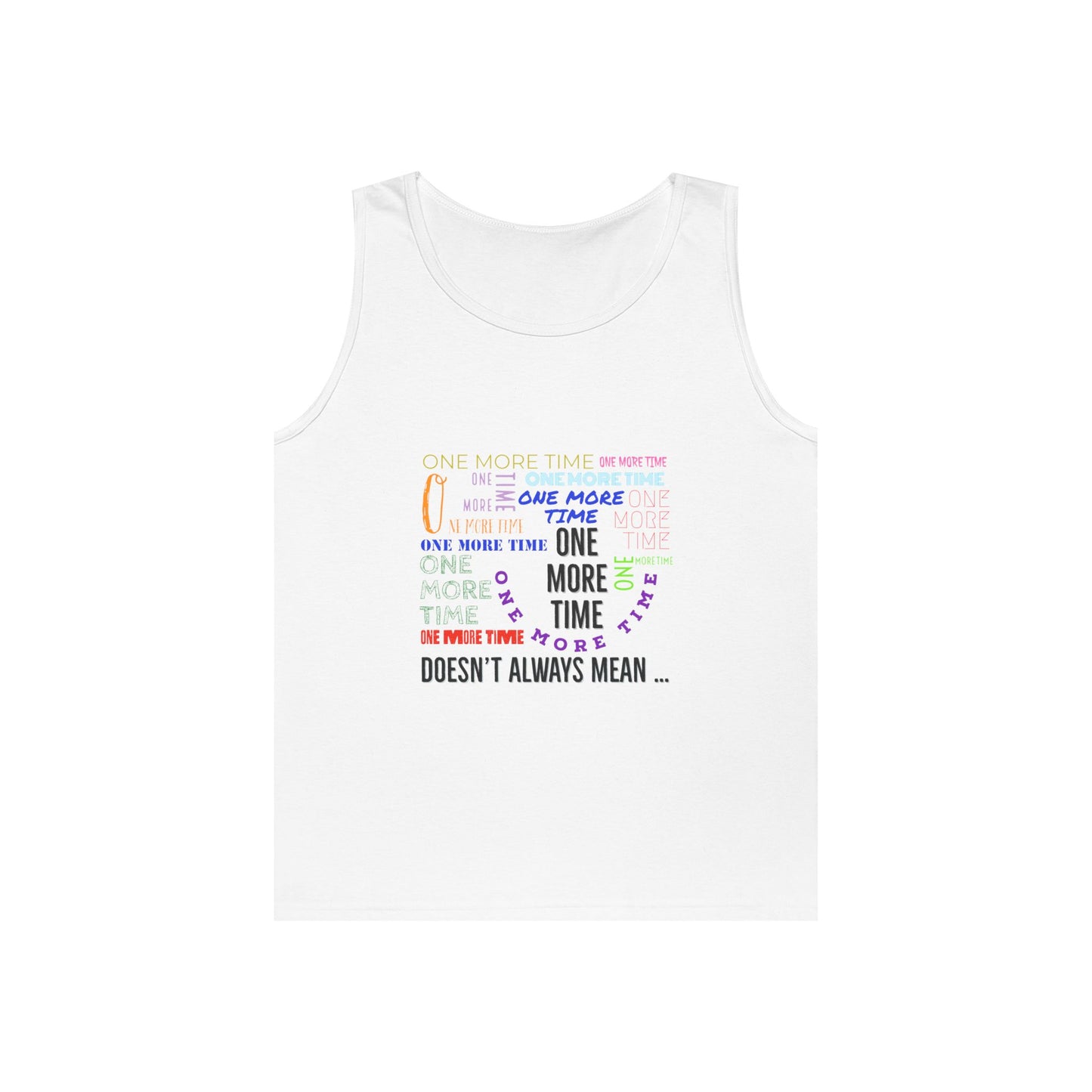 Pastel Word‑Art Tank — Marching Life (Unisex)