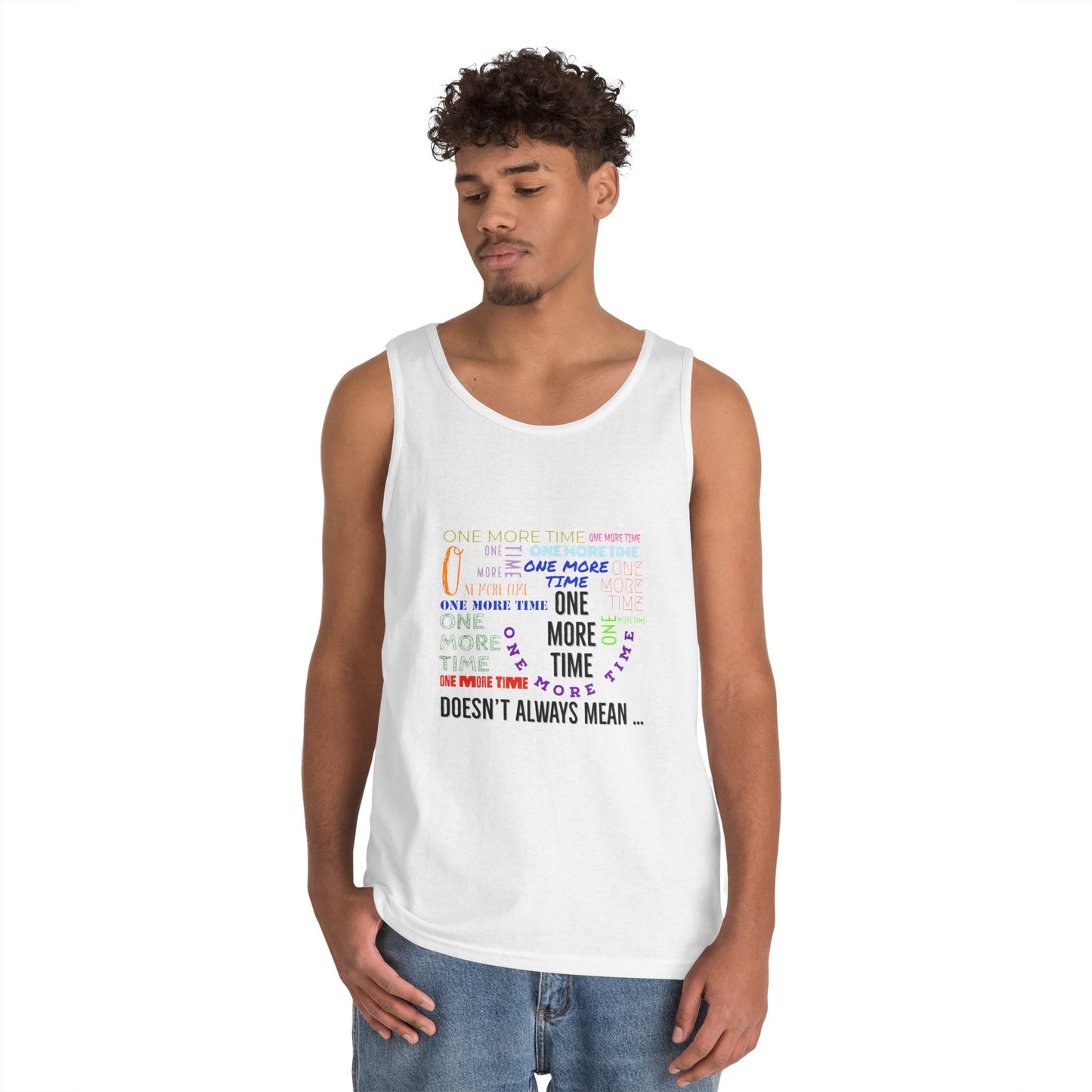 Pastel Word‑Art Tank — Marching Life (Unisex)