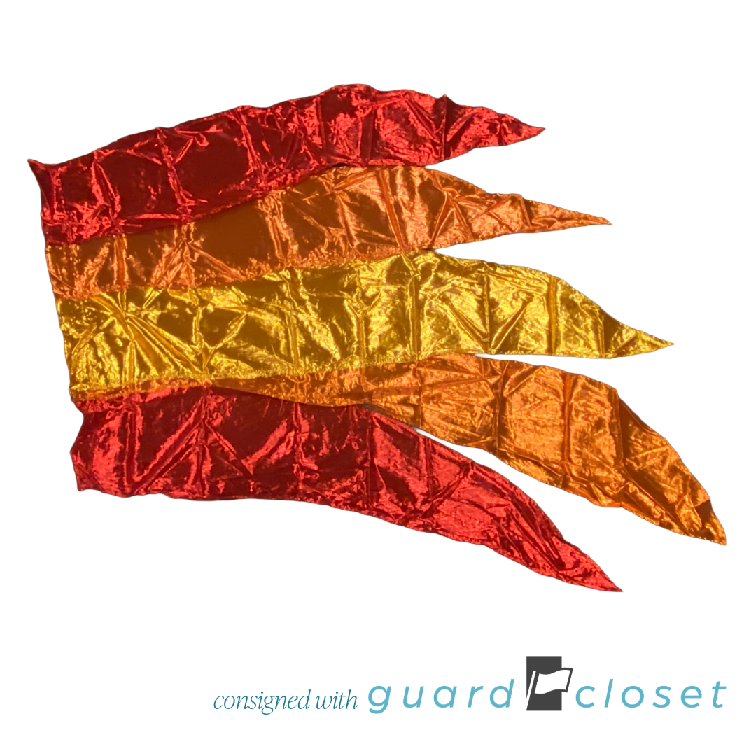 11 Red Orange Yellow Fire Flags