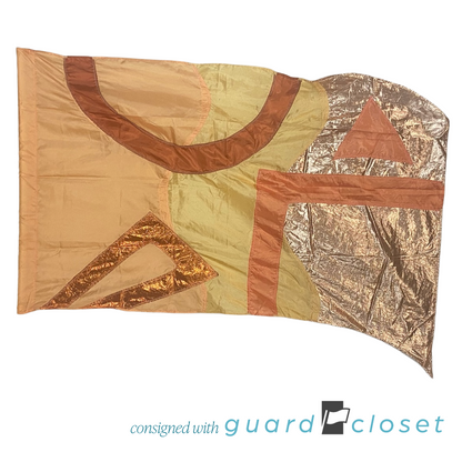 25 Multi Color Abstract Geometric Flags