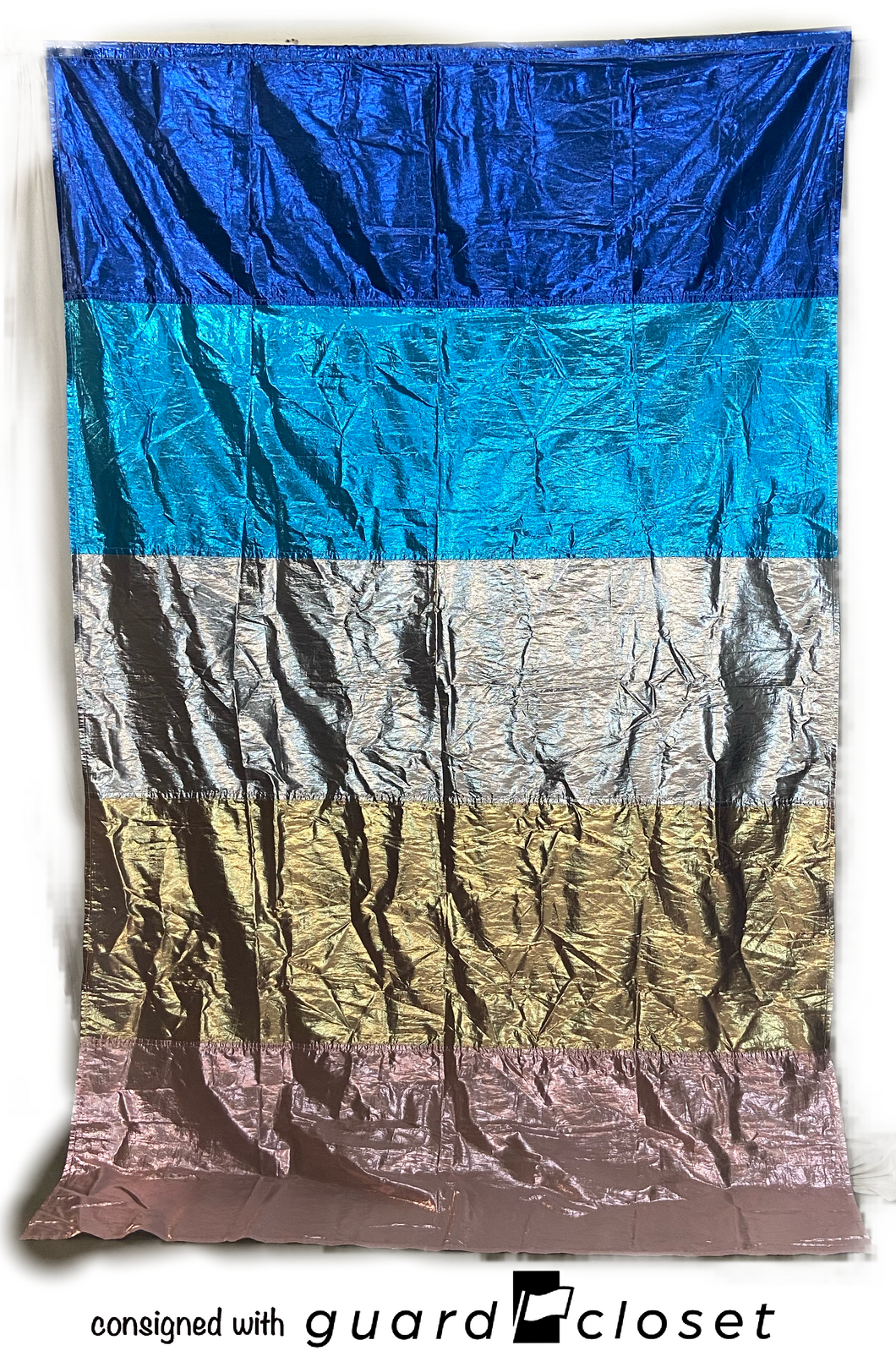 3 Pastel Multicolor Block Flags