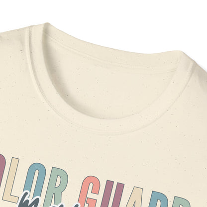 Starting Line Design Co - Custom Colorguard Colorful Varsity Tee for Mama, Grandma, Sister, Auntie, etc.