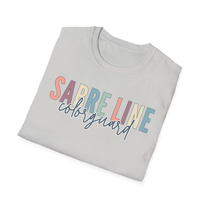 Starting Line Design Co - Sabre Line Colorful Varsity Tee
