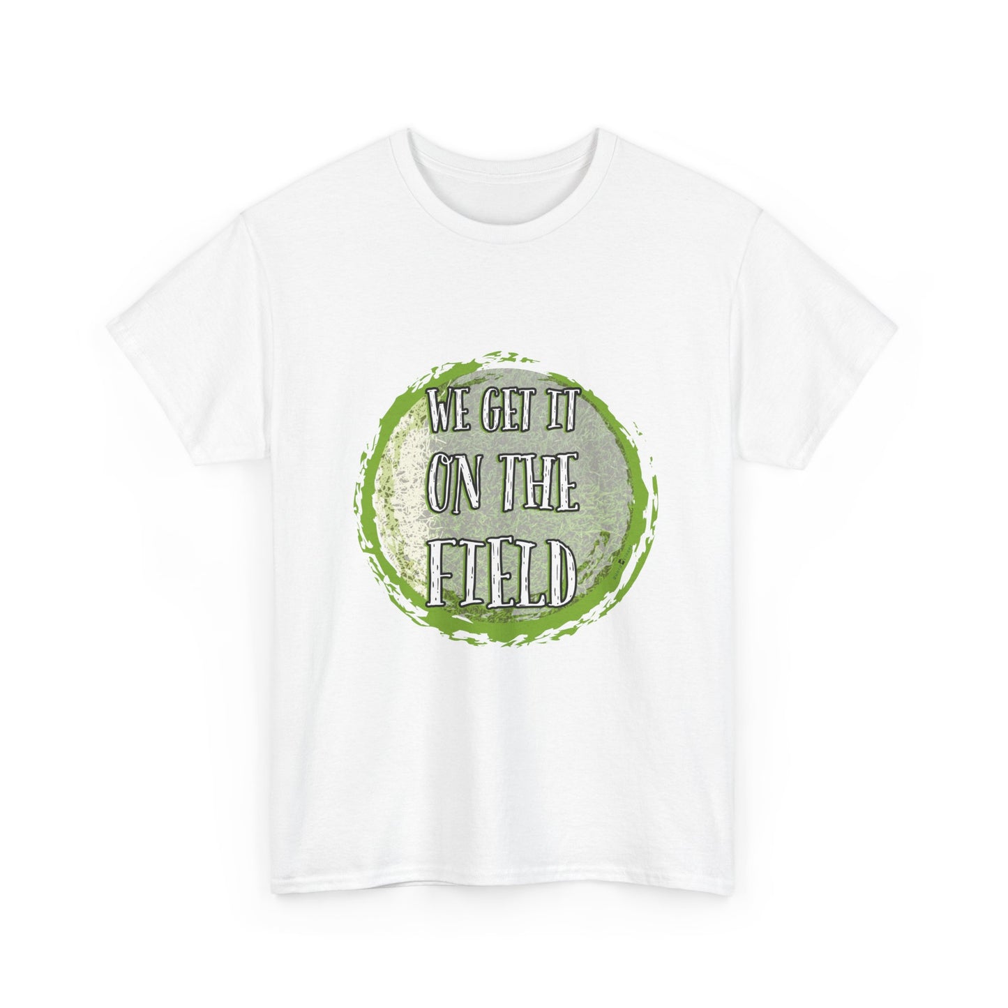 Marching Arts Team Tee — 'We Get It On The Field' Spirit Shirt
