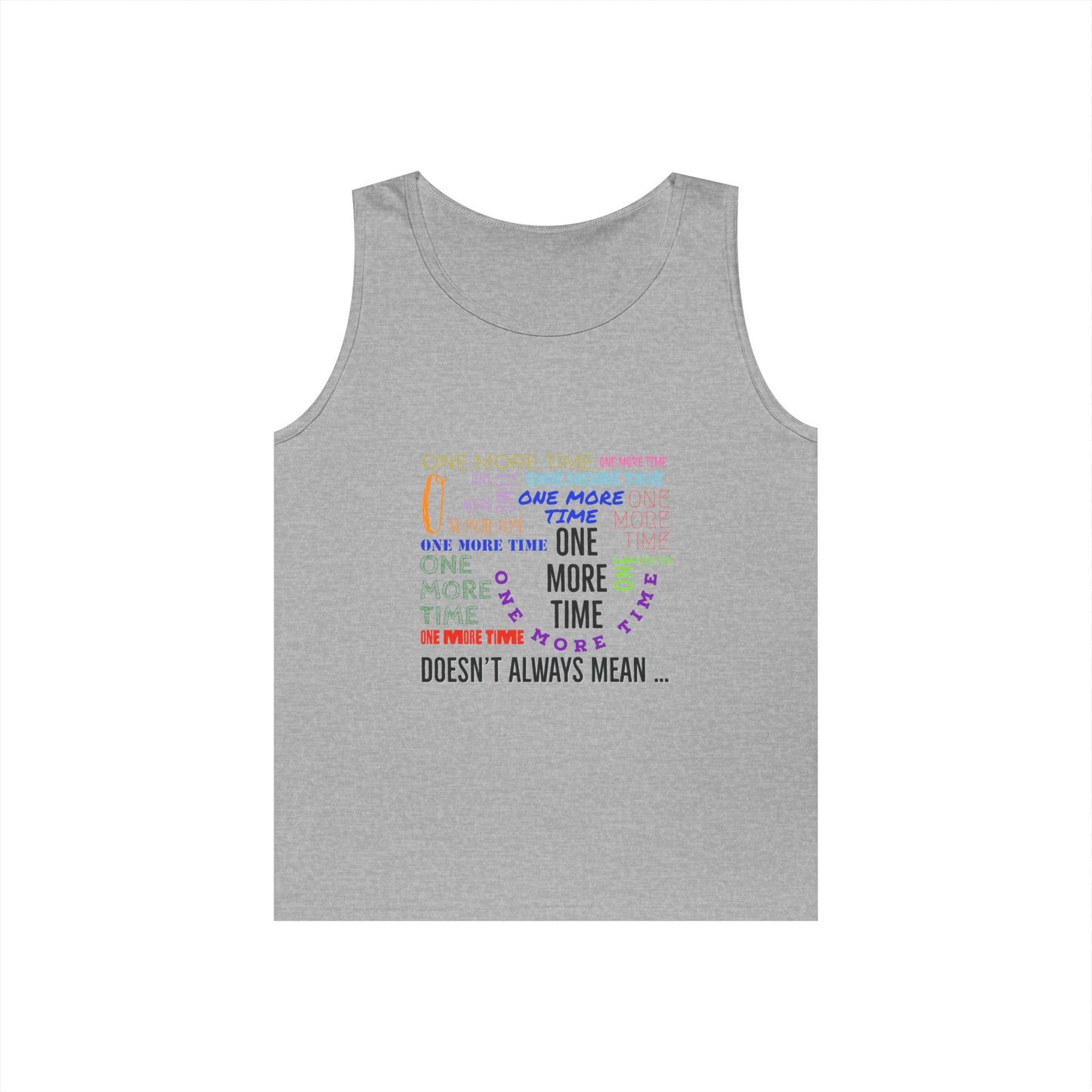 Pastel Word‑Art Tank — Marching Life (Unisex)