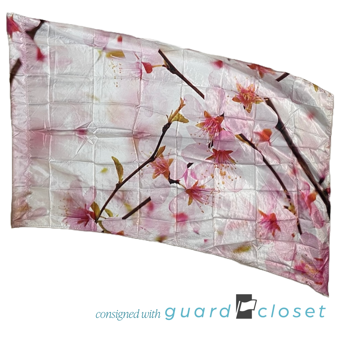 21 Pink Cherry Blossom Flags by A Wish Come True PF047