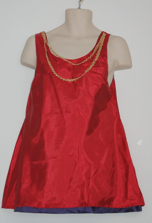 15 Red Sleeveless Lined Tops