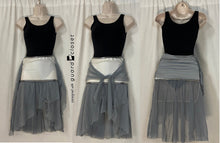 Load image into Gallery viewer, 15 white mini skirts with gray mesh skirting
