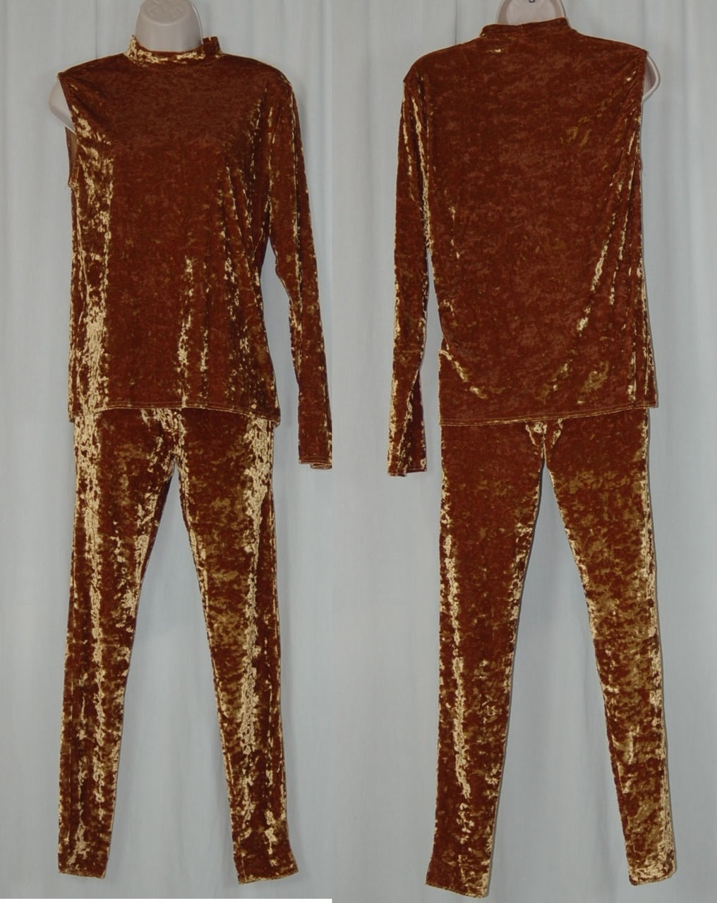 19 Brown Tops + 17 Pants (varied Lengths)