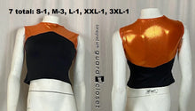 Load image into Gallery viewer, 55 Total Tops/50 Total Bottoms- Orange/black

