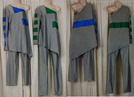 13 Gray Pants + 13 Varied Shirts by Colors in Motion