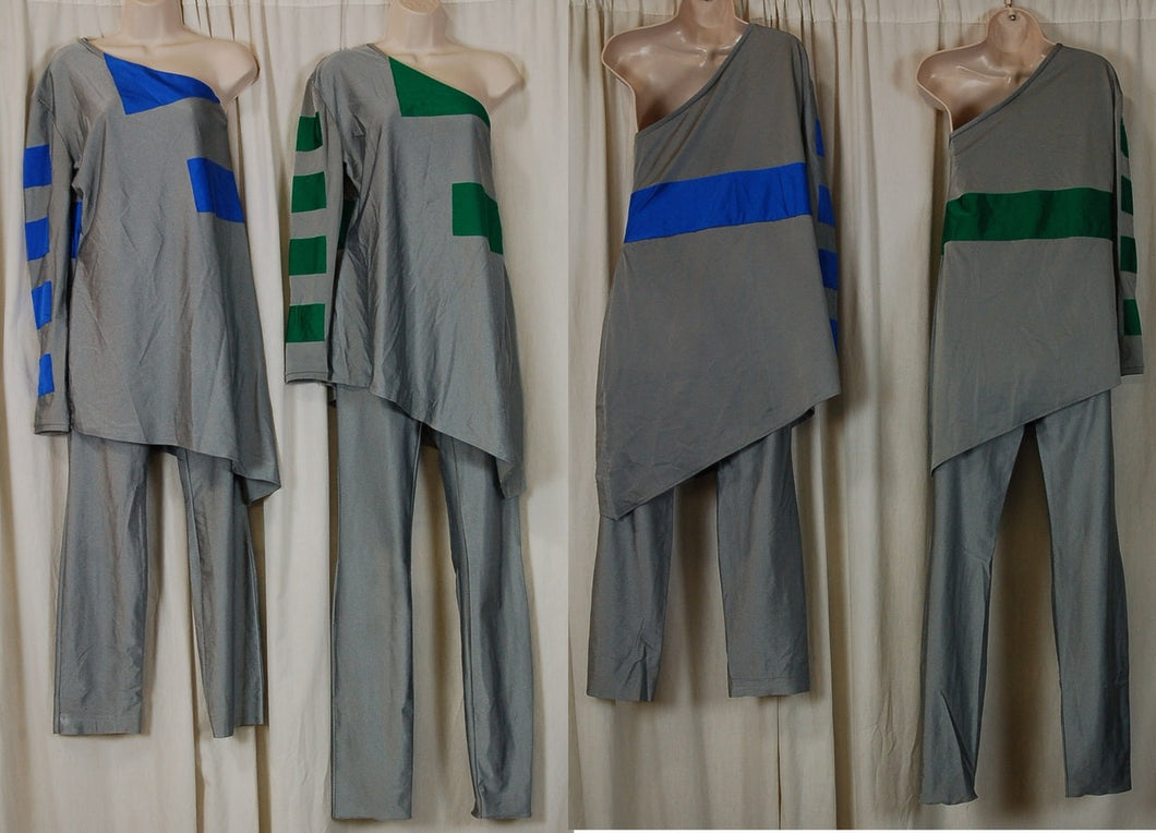 13 Gray Pants + 13 Varied Shirts