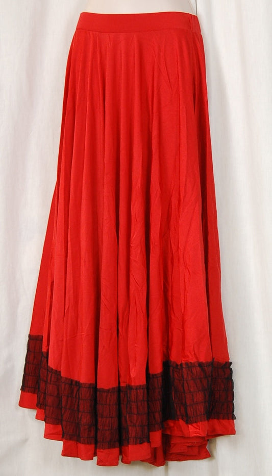 8 Red Full Length Skirts by Dance Sophisticates