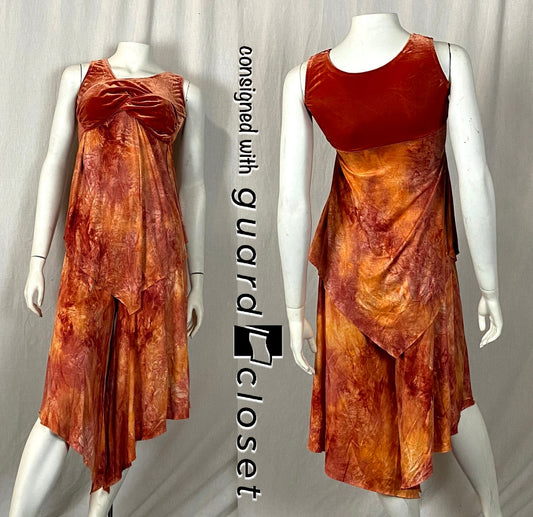 6 Orange sleeveless Tops and bottoms by Algy