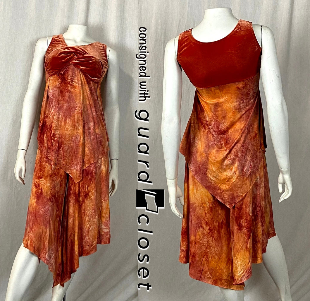 6 Orange sleeveless Tops and bottoms by Algy