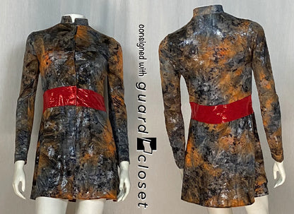 25 orange gray Band Shoppe jackets w/red trim