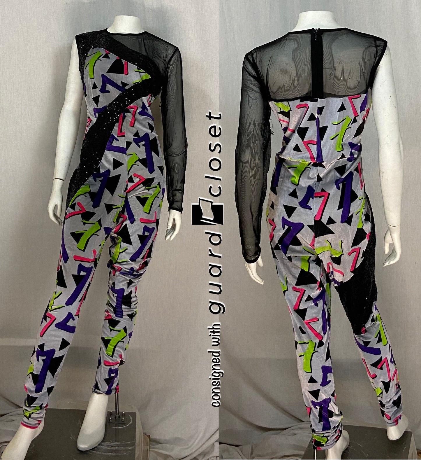 11 One Sleeve "7" Unitards by A Wish Come True