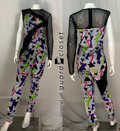 11 One Sleeve "7" Unitards by A Wish Come True