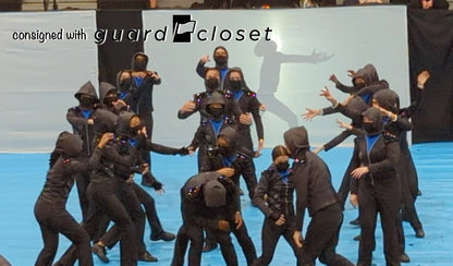 36 black gray blue burglar heist Style Plus uniforms