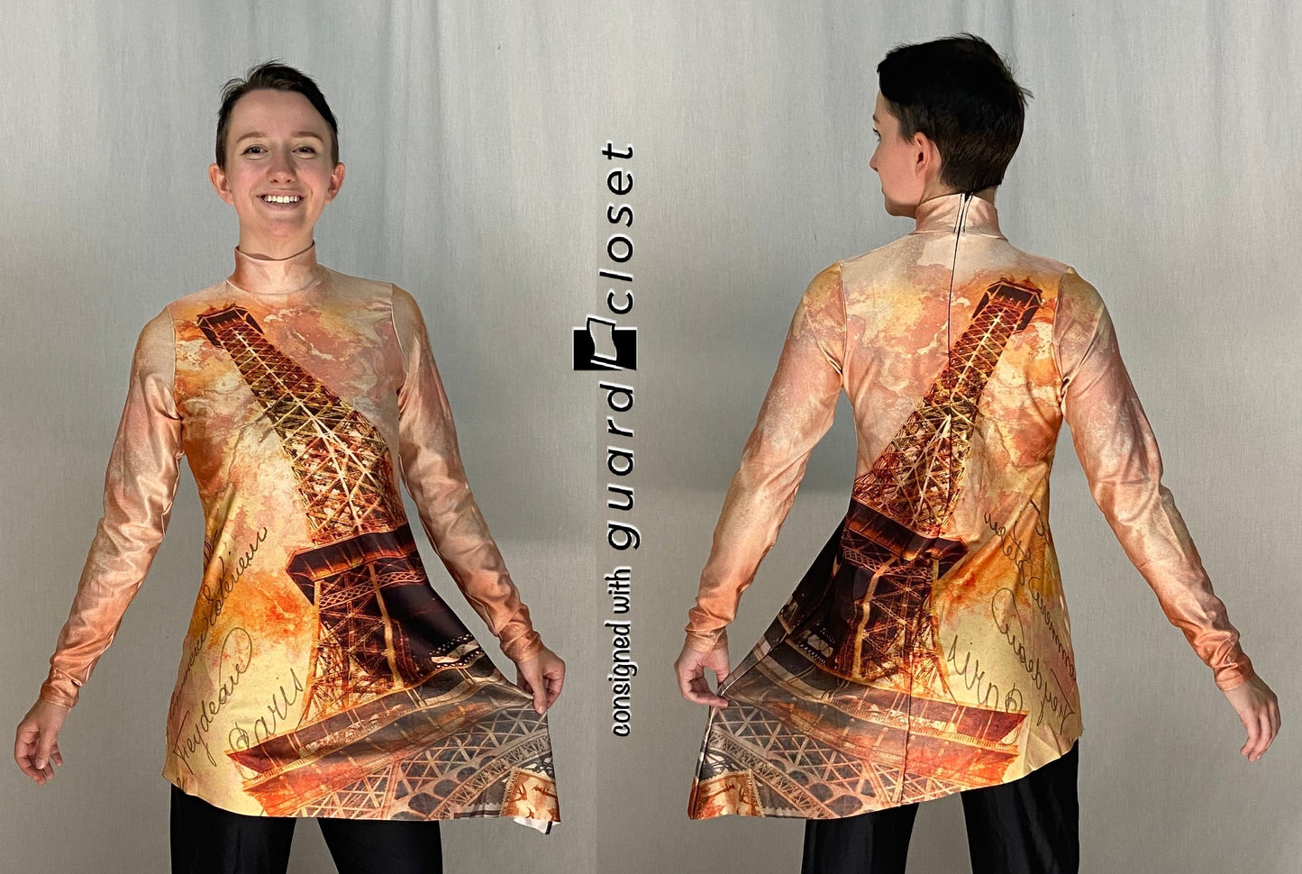 17 Paris Eiffel Tower printed tunics by McCormick's