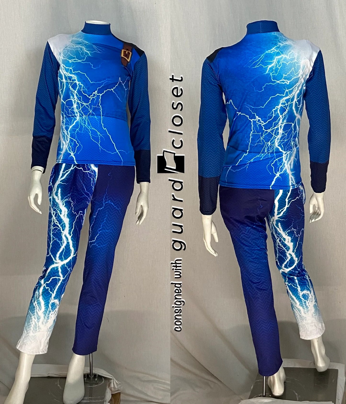 23 total multicolor "power" bibs/tops + 1 blue soloist Digital Performance Gear