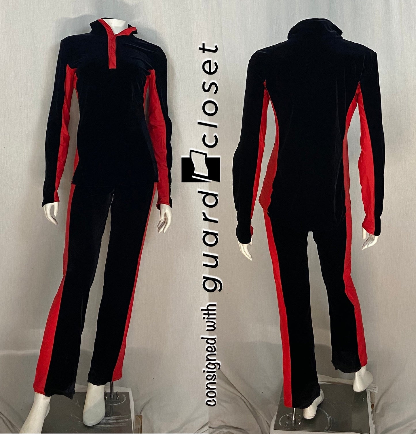16 total red black Band Hall uniforms