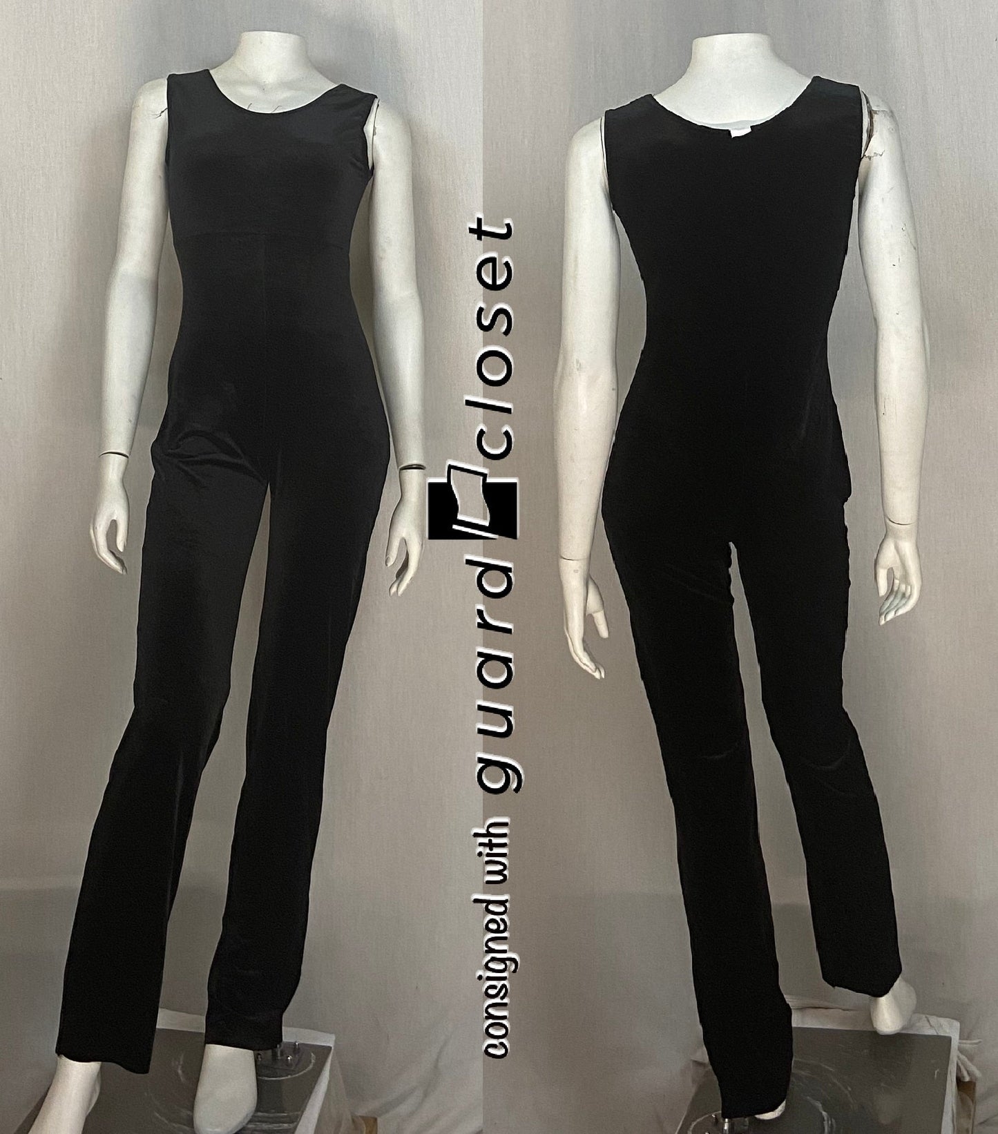 7 solid black bib pants by A Wish Come True