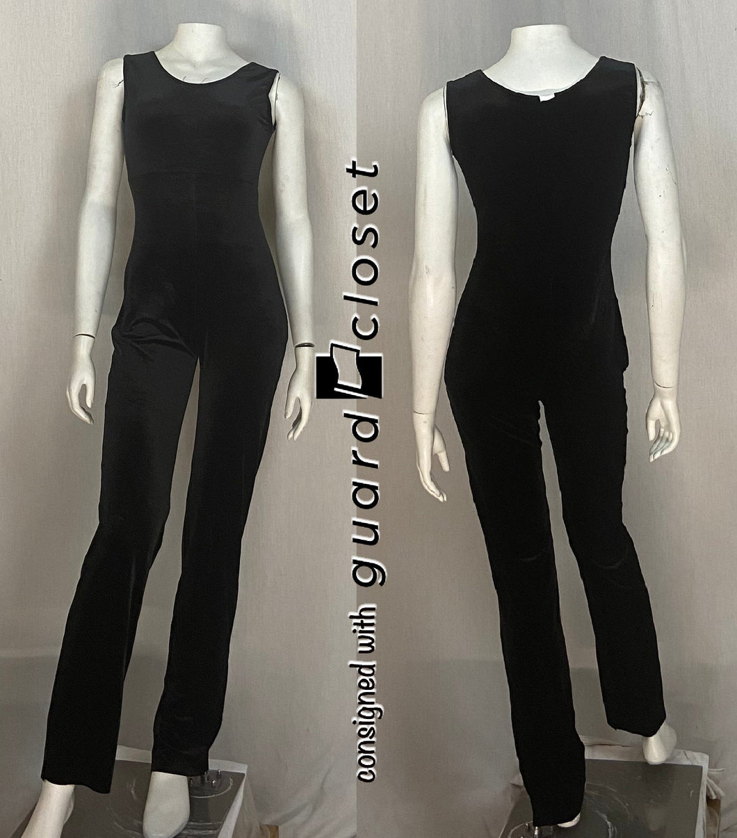 7 solid black bib pants by A Wish Come True