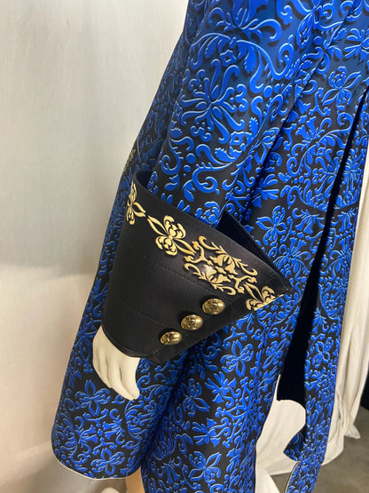 87 blue gold filigree jackets + 89 pairs black gold gauntlets FJM